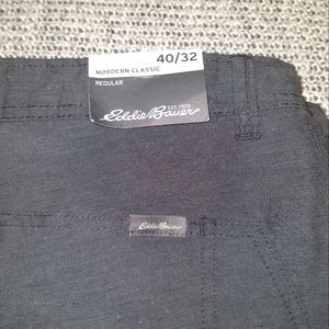 Men's Eddie Bauer casual pants NTW Gray 40x32